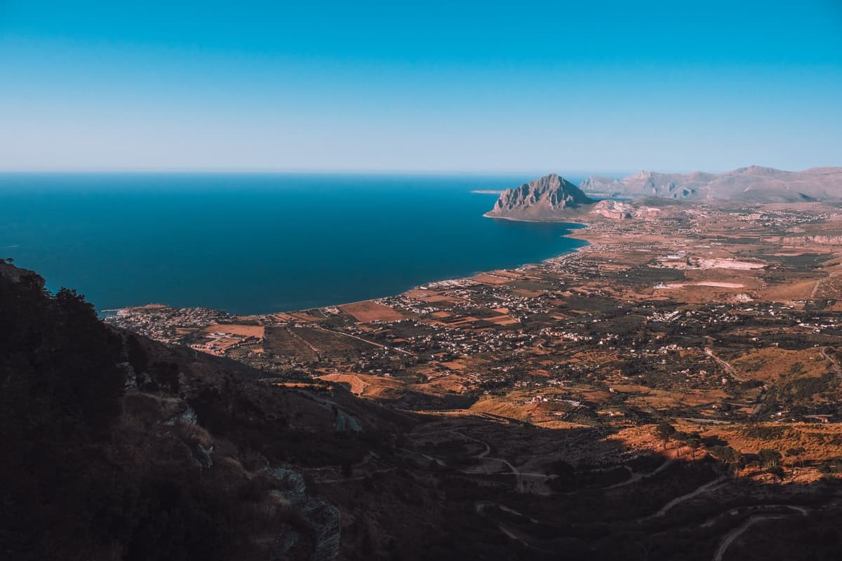 Plage de San Vito Lo Capo en Sicile