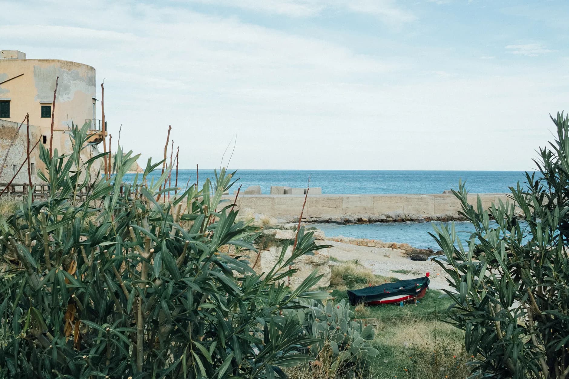 Visiter Mozia : embarcadère, musée Whitaker et tour de l’île